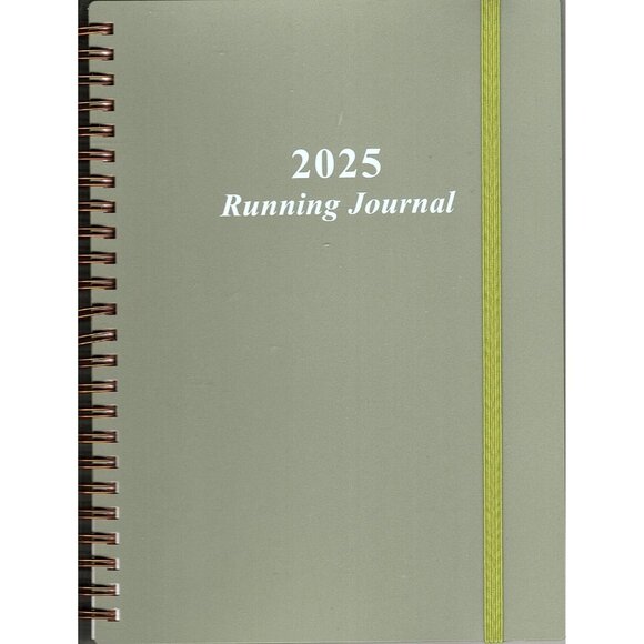Other - 2025 Running Journal Spiral Planner with Weekly Pages For Distance and Notes